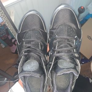These are all black Nike Huarache’s